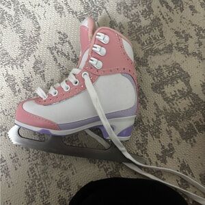 Jackson ultima Pink and White Ice Skates softec